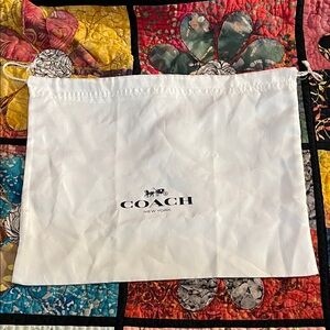 Coach White Storage Bag